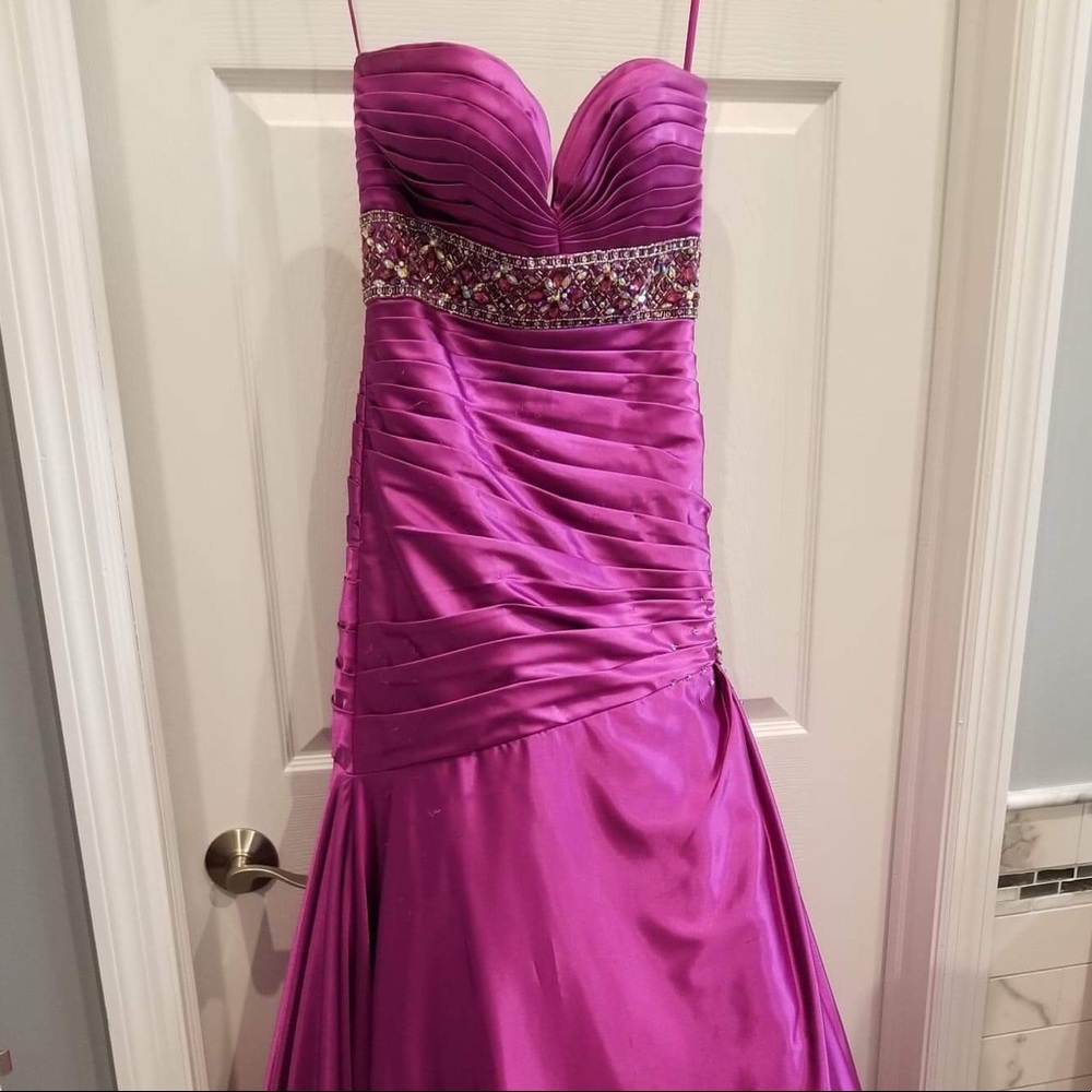 Purple Prom Dress ✨
